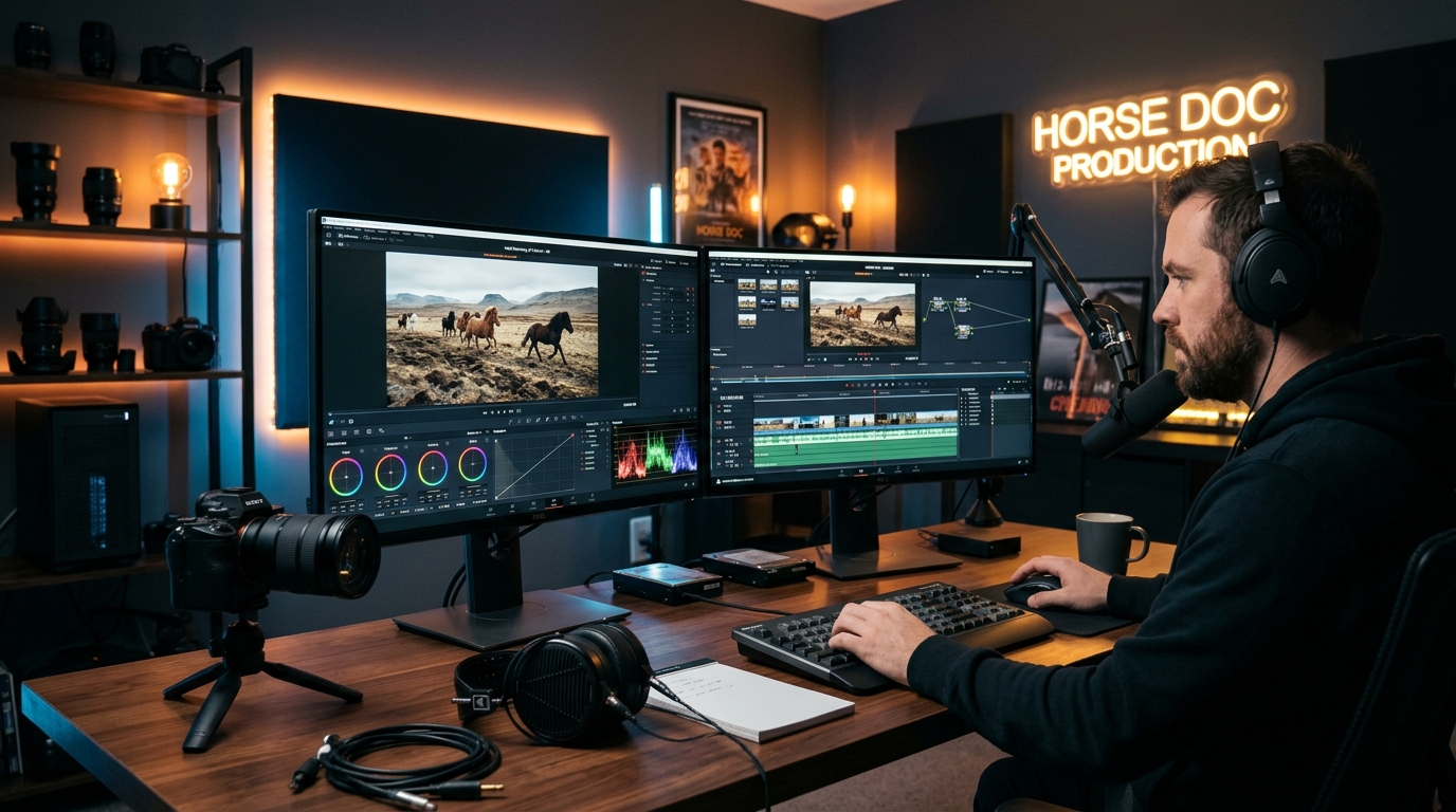 Equine YouTube Production Studio